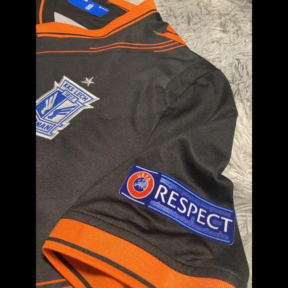 LECH POZNAŃ 21/22 3rd kit Match Worn/Issue Jersey SYKORA #8 Europa League Poland - Picture 5 of 8